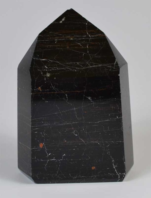 4" Black Tourmaline Obelisk - Unique Protective Crystal