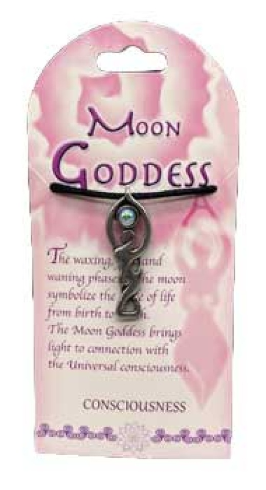 Moon Goddess Amulet Pendant for Consciousness