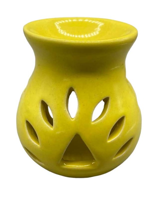 4" Yellow Ceramic Oil Diffuser