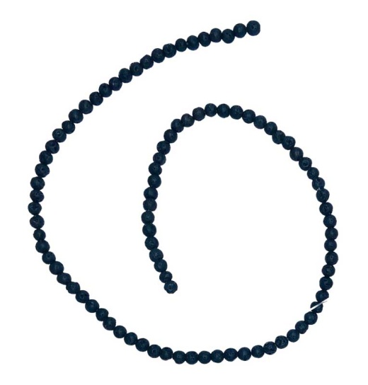 4Mm Lava Beads for Jewelry Making