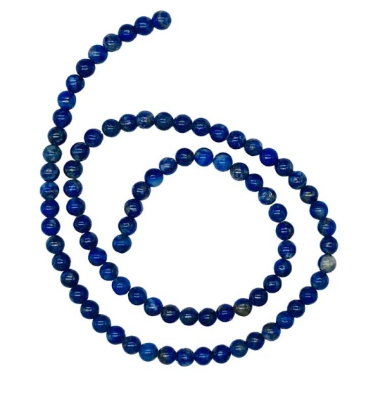 4Mm Lapis Beads for Jewelry Making