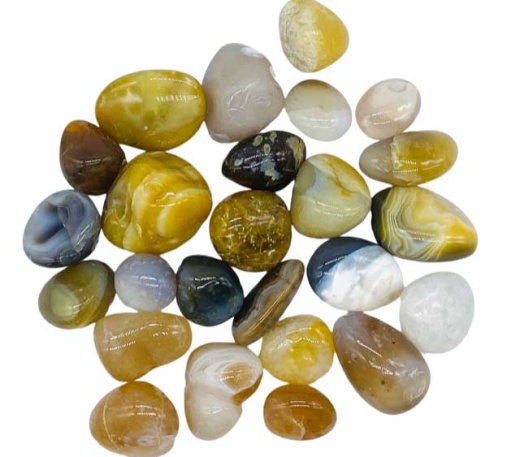 Buy 1 Lb Agate Natural Tumbled Stones Online - Unique Healing Crystals