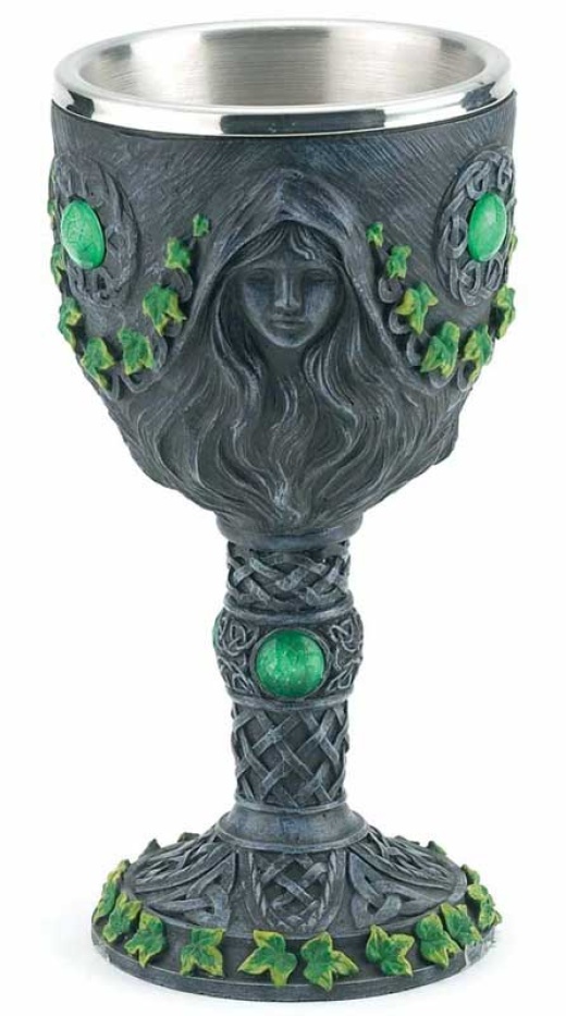 Maiden, Mother & Crone Chalice - 7 1/2"