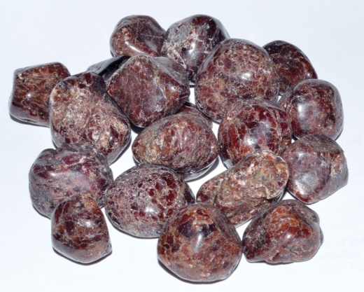 1 Lb Garnet Tumbled Stones - Unlock Spiritual Growth and Physical Well-being