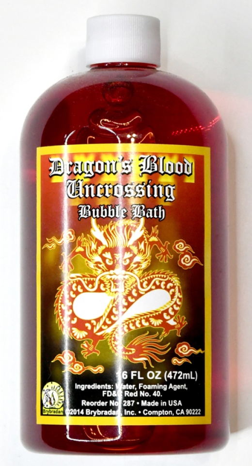 Dragon's Blood Bath 16Oz - Wash Away Evil Influences and Jinxes