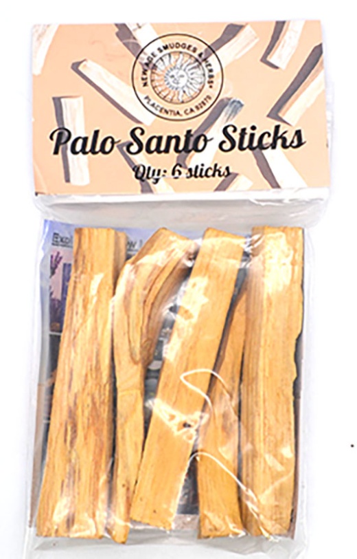 6 Pack Palo Santo Smudge Sticks - 3 1/2" - 4"