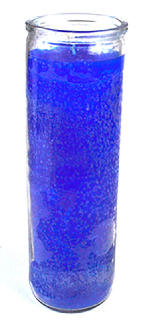 Blue 7-Day Jar Candle