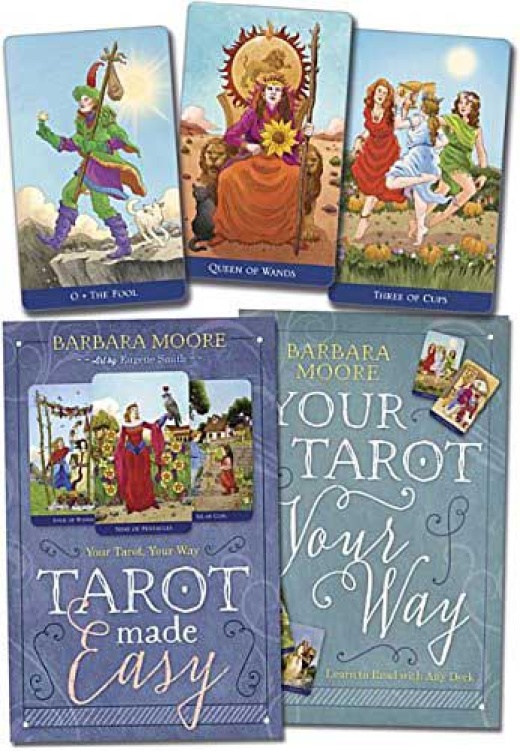 Tarot Made Easy Deck and Book by Barbara Moore