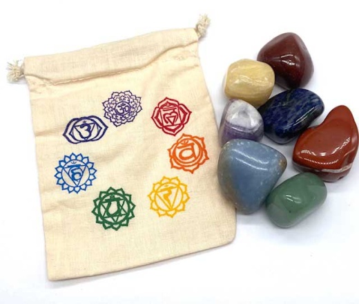 7 Chakra Tumbled Stones Set