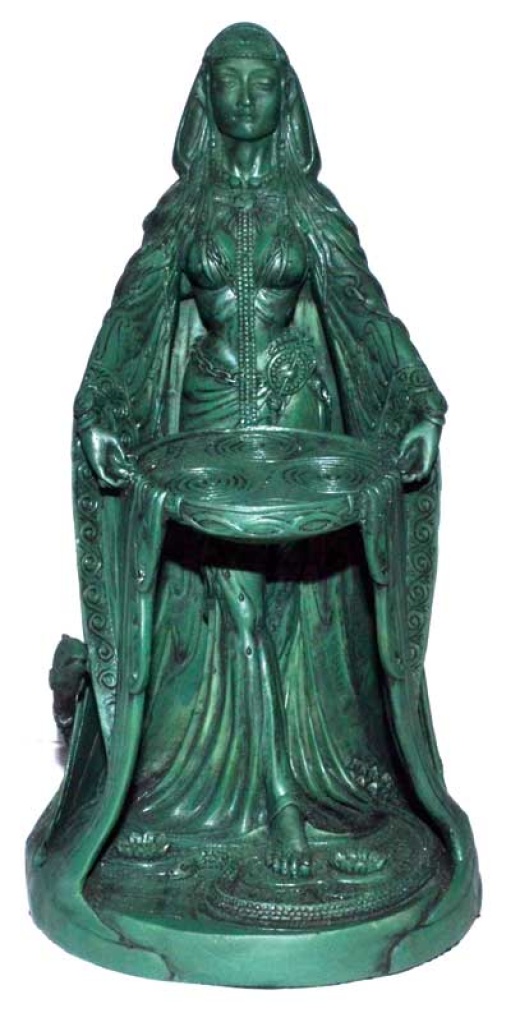 Danu Celtic Goddess Statue