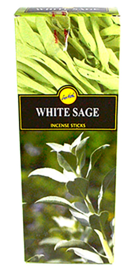 Box of 6 White Sage Sree Vani Stick Incense