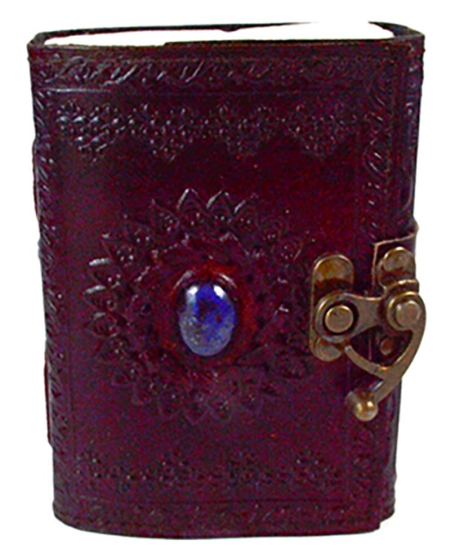 Lapis Sun Leather Blank Journal with Latch