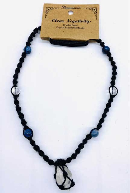 Clear Negativity Necklace
