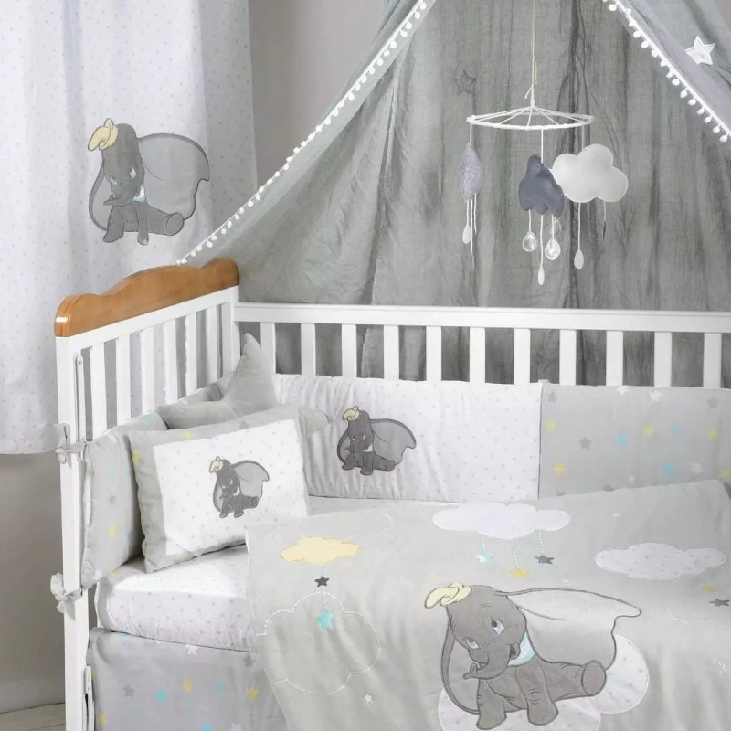 Dumbo cot online bumper