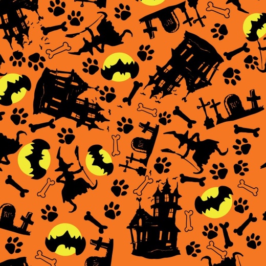 21" Square Dog Bandana - Celebrate Halloween in Style