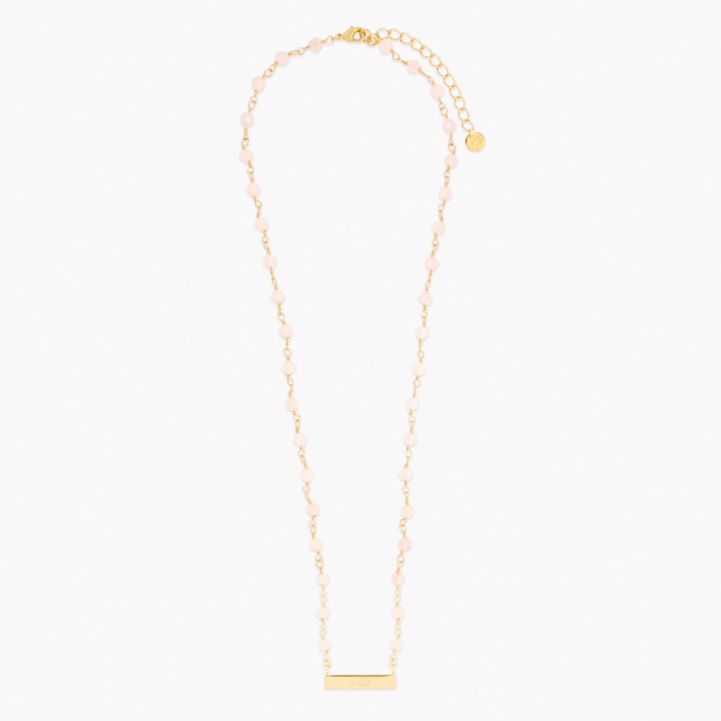 Eloise Bar Necklace - Gold