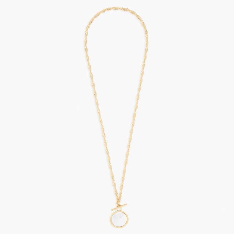 Layla Toggle Necklace - Gold