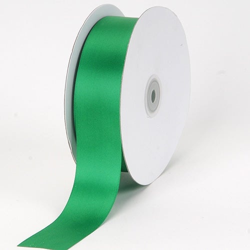 Emerald - Satin Ribbon Double Face - ( W: 5/8 Inch | L: 25 Yards )
