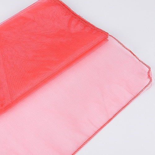 Melon - Organza Table Runners - ( 14 Inch X 108 Inches )