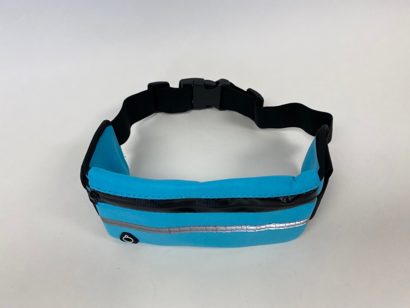 Waist Belt With Pouch Bag, Blue