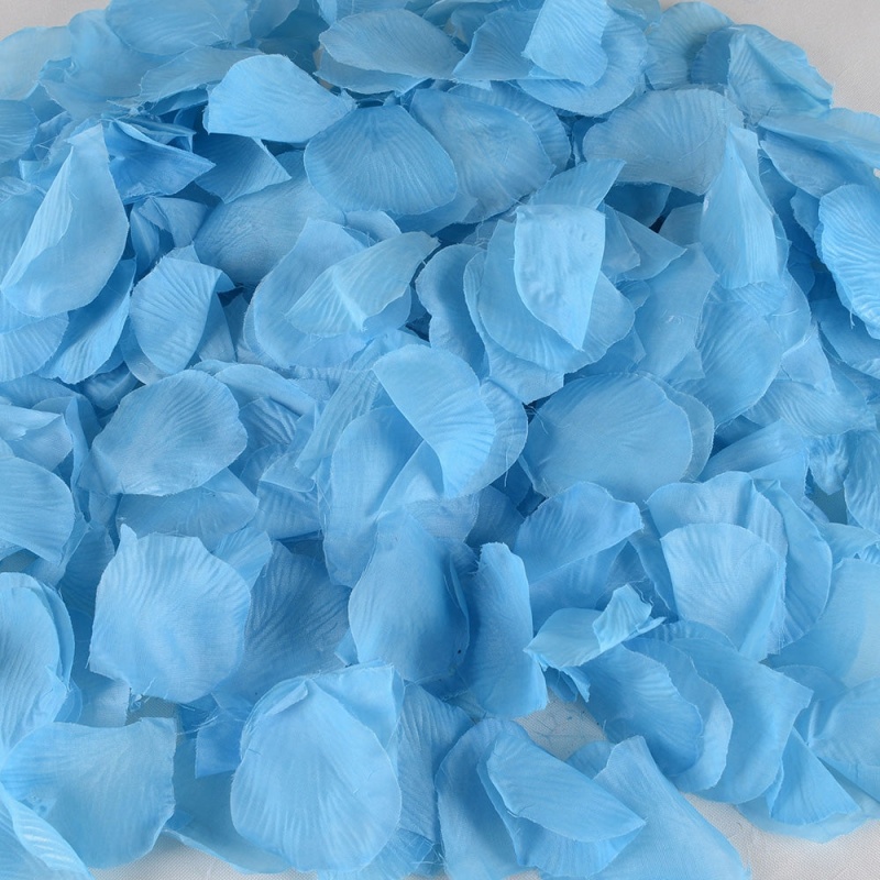 Turquoise - Silk Flower Petal - ( 400 Petals )