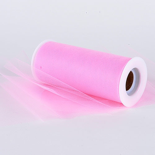 Hot Pink Premium Tulle Fabric ( 18 Inch | 25 Yards )