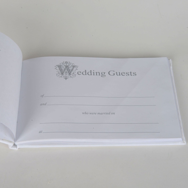 Wedding Guest Book Tan