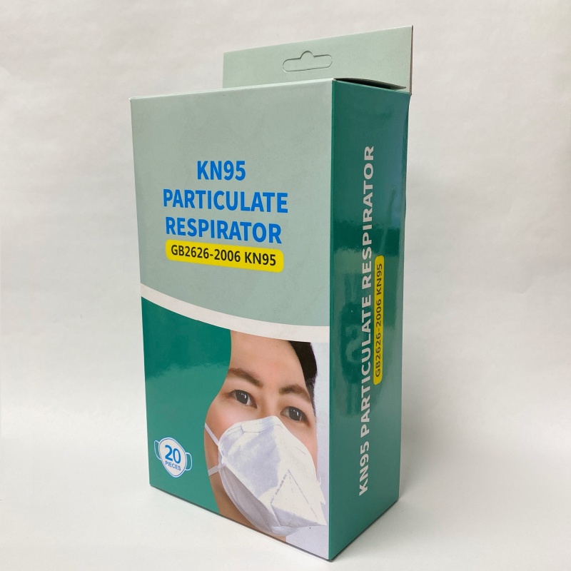 Disposable Particulate Respirators- Pack Of 20 Face Masks