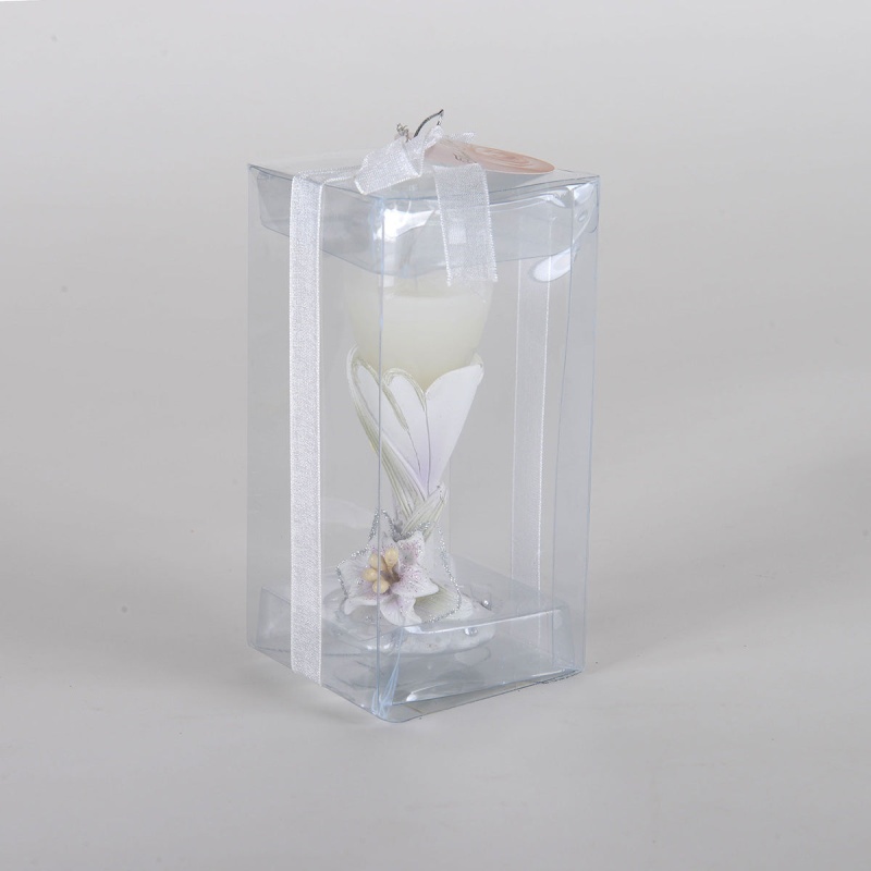 Calla Lily Toasting Flute Candle
