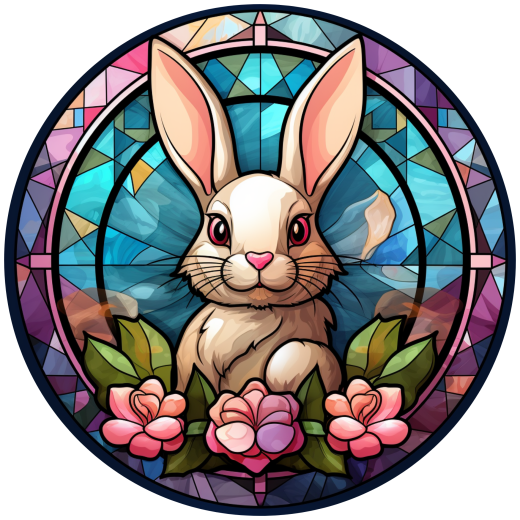 3D Bunny Rabbit Metal Sign: Made In USA - Elevate Your Holiday Decor