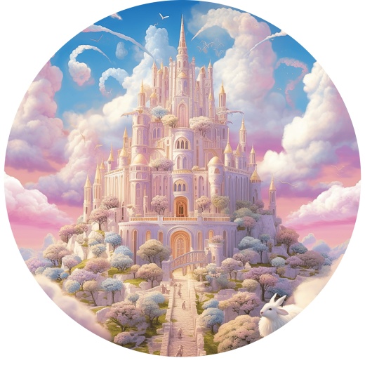 Spring Metal Sign: Beautiful Palace - Made In Usa