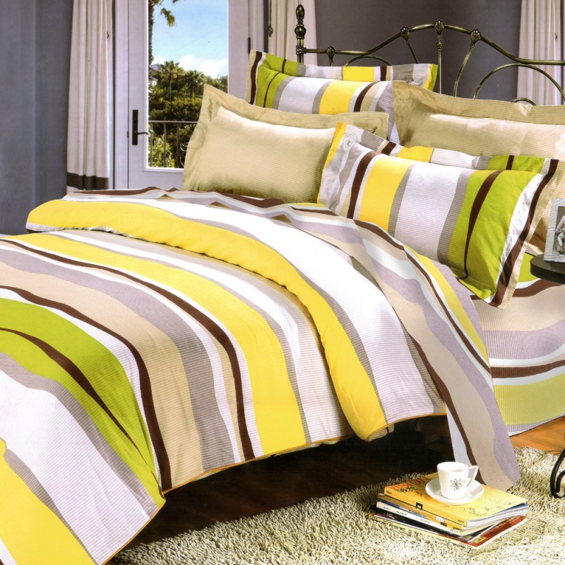 Luxury 4Pc Comforter Set Combo 300Gsm - Springtime