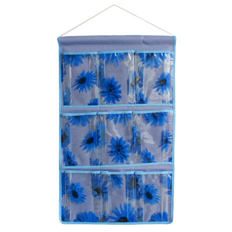 Blue/Wall Hanging/ Wall Organizers / Baskets - Sunflowers