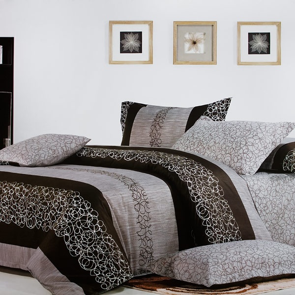 Luxury 4Pc Comforter Set Combo 300Gsm - Charming Garret