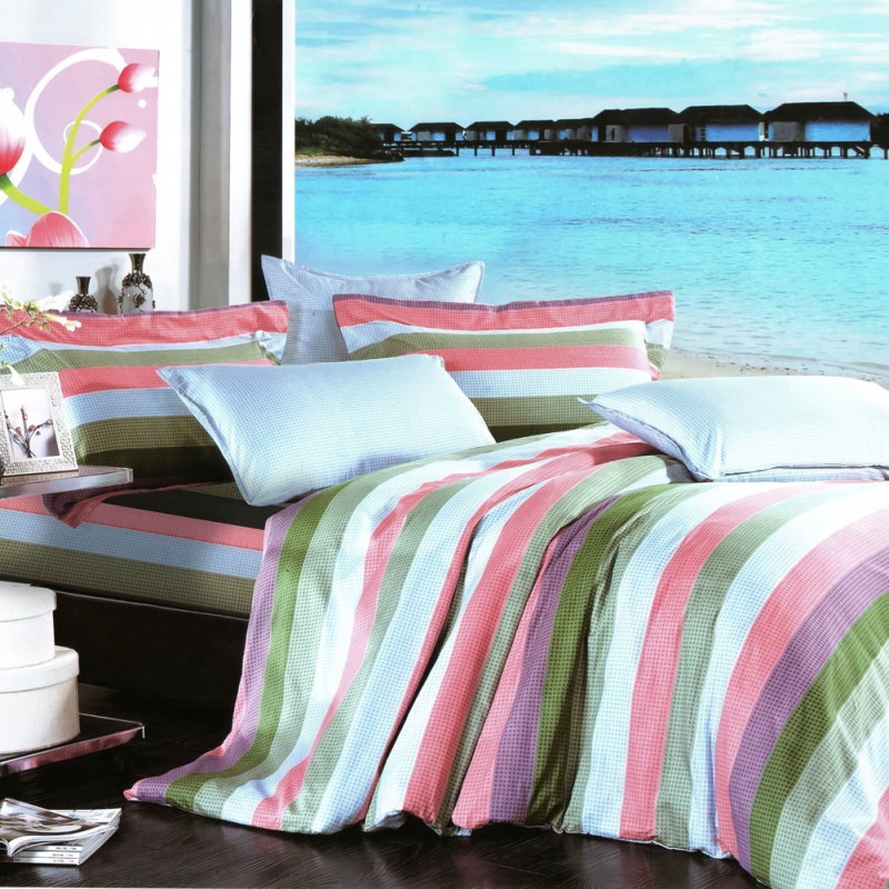 Luxury 5Pc Comforter Set Combo 300Gsm - Shoreline