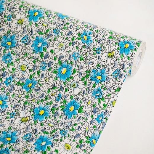 The Ocean Of Bloom-2 - Self-Adhesive Wallpaper Home Decor