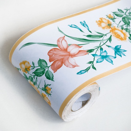 Gerbera Self-Adhesive Wallpaper Borders - Home Decor Essentials