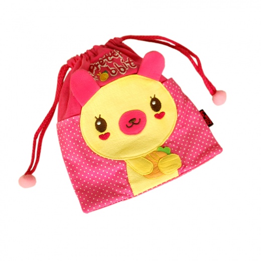 Embroidered Applique Kids Hangbag / Drawstring Bag - Baby Partners