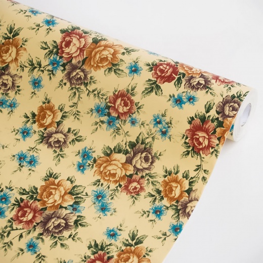 Blooming Peony Self-Adhesive Wallpaper