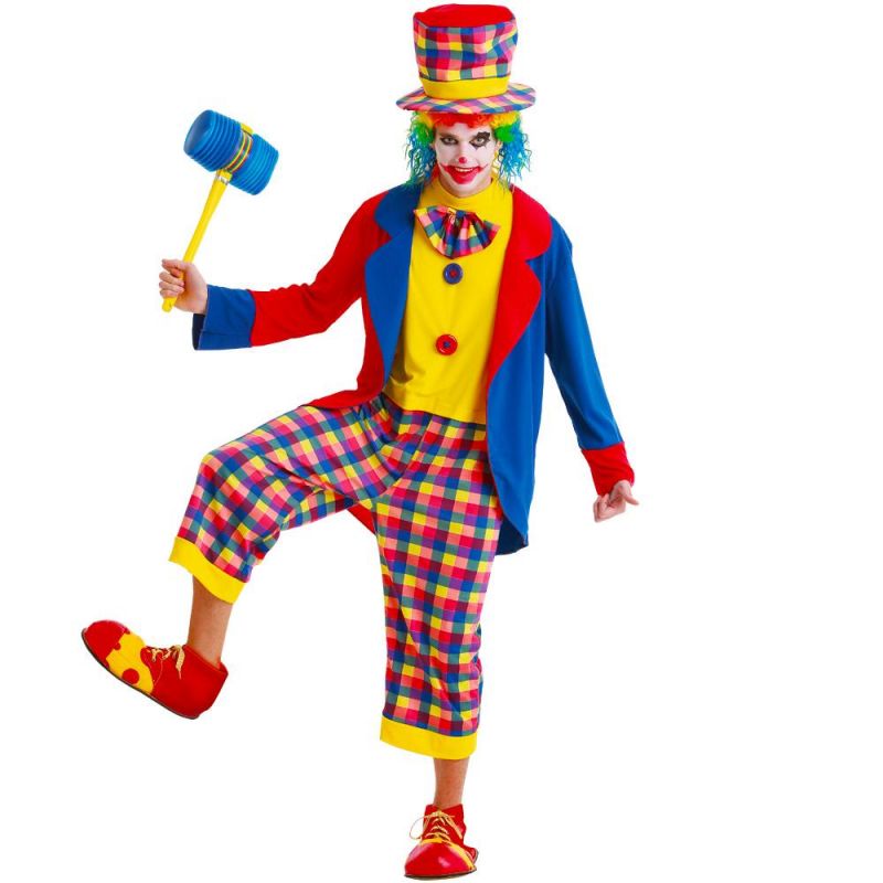 Clown Adult Costume, Xl