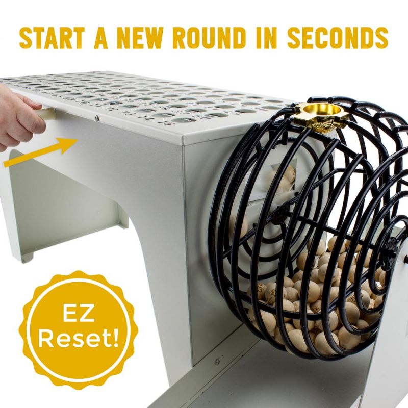 EZ-Reset Professional Tabletop Bingo Set