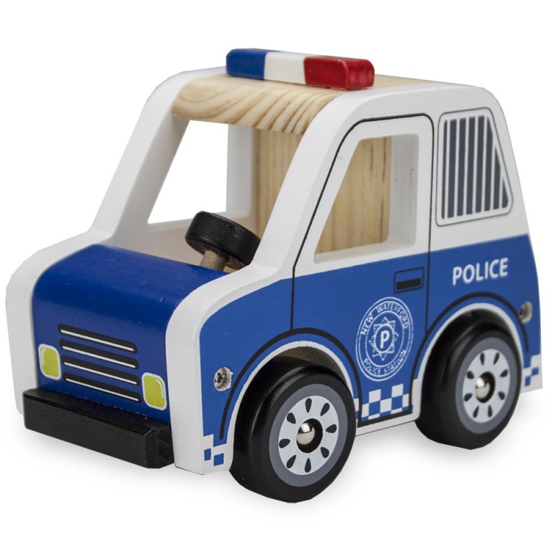 Wooden Wheels Police Cruiser