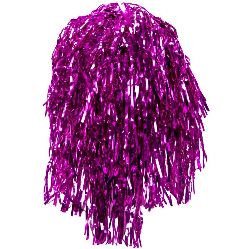 Tinsel Wigs 6-Pack, Pink