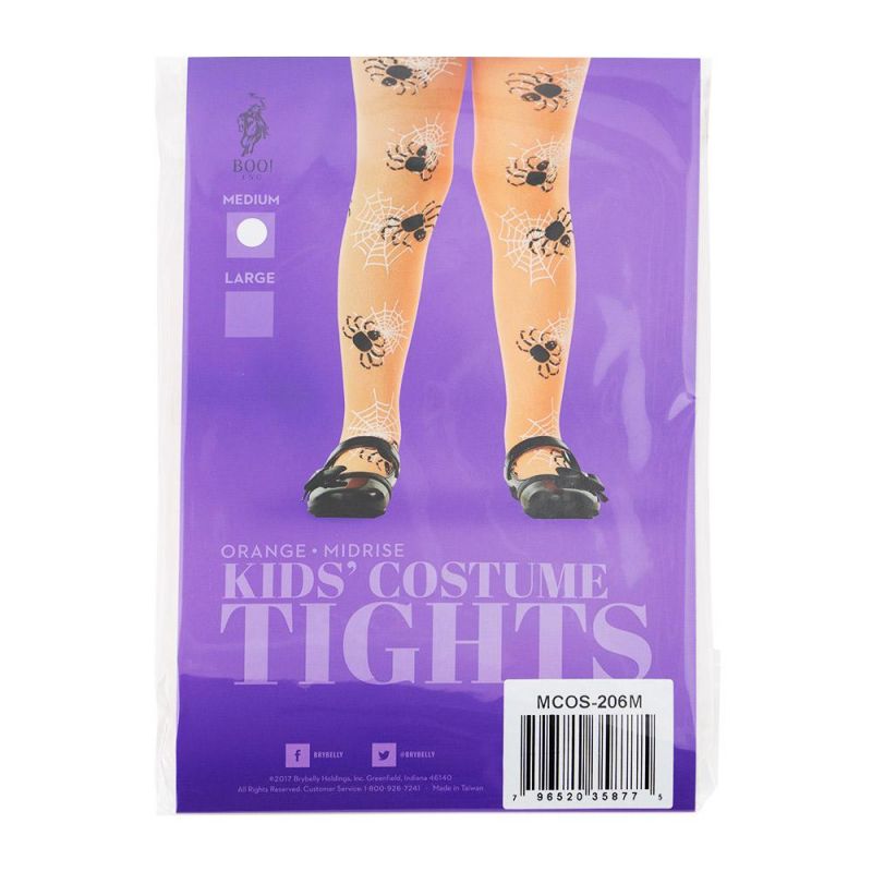 Children's Spider Costume Tights