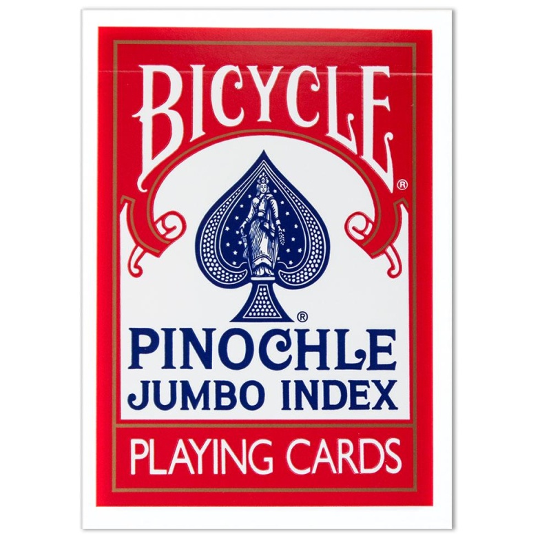 12 Decks Of Bicycle Pinochle Jumbo R/b