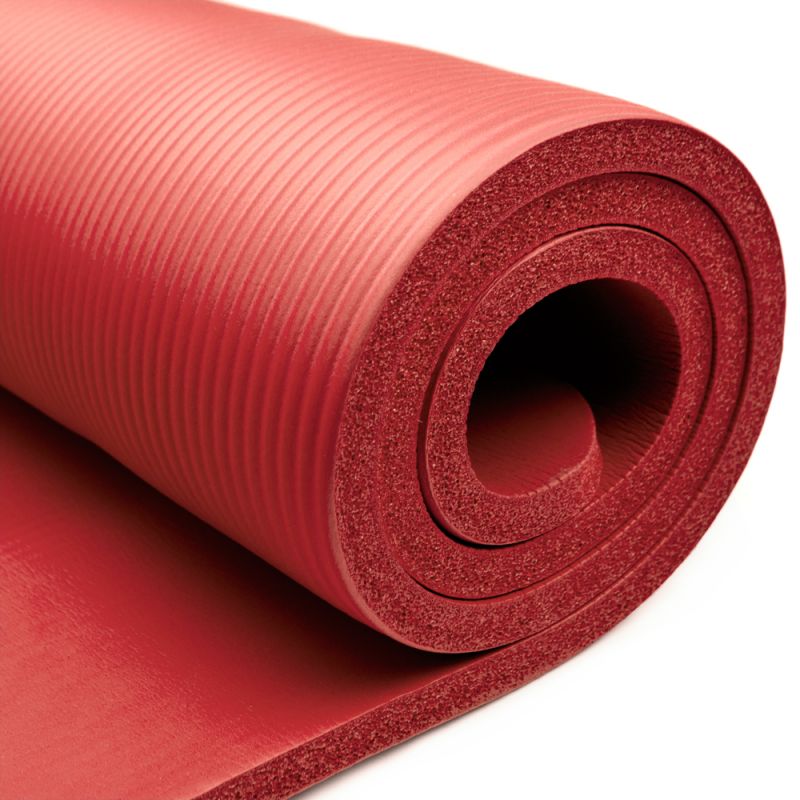 Extra Thick (3/4In) Yoga Mat - Red