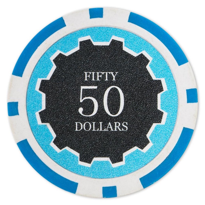 Eclipse 14 Gram Poker Chips - $50 (25 Pack)