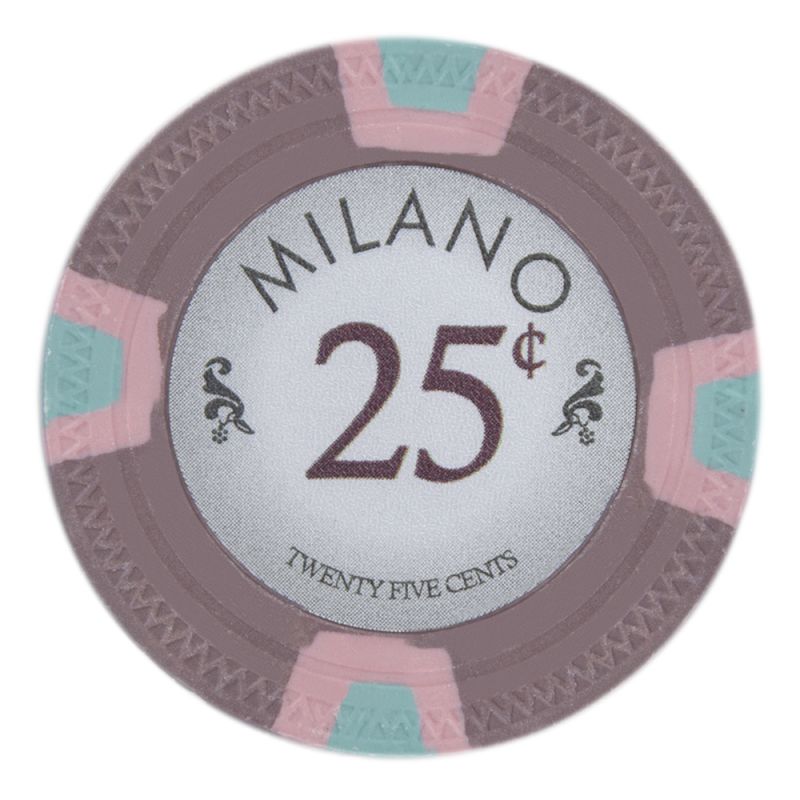 Milano 10 Gram Clay - .25 (Cent) (25 Pack)