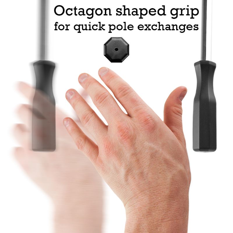Octagonal Handles For Standard Foosball Tables (Pack Of 8)