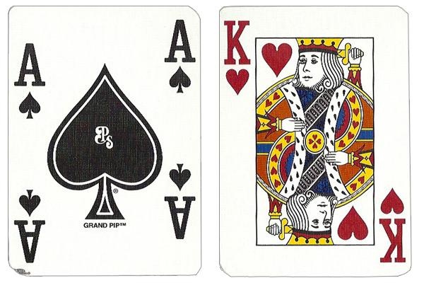 Single Deck Used In Casino Playing Cards - Four Queens